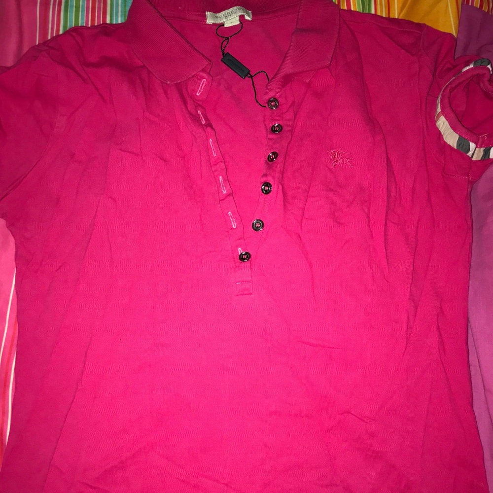 BURBERRY BRIT POLO T SHIRT